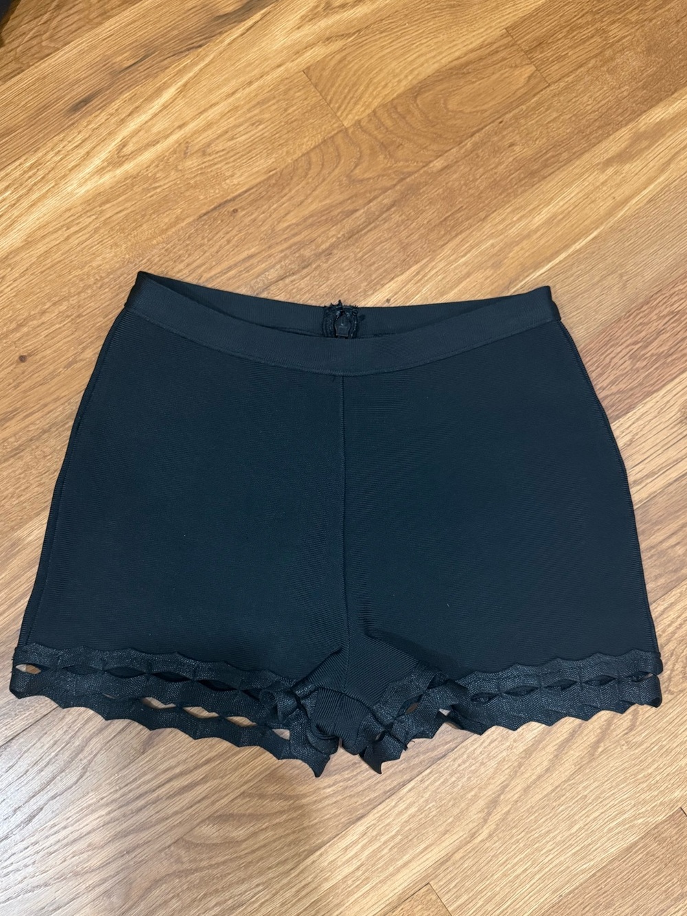 Women’s Black Mini Shorts